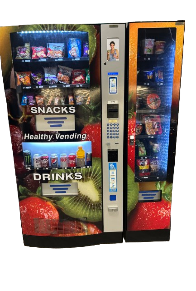 Entree vending machine add-on