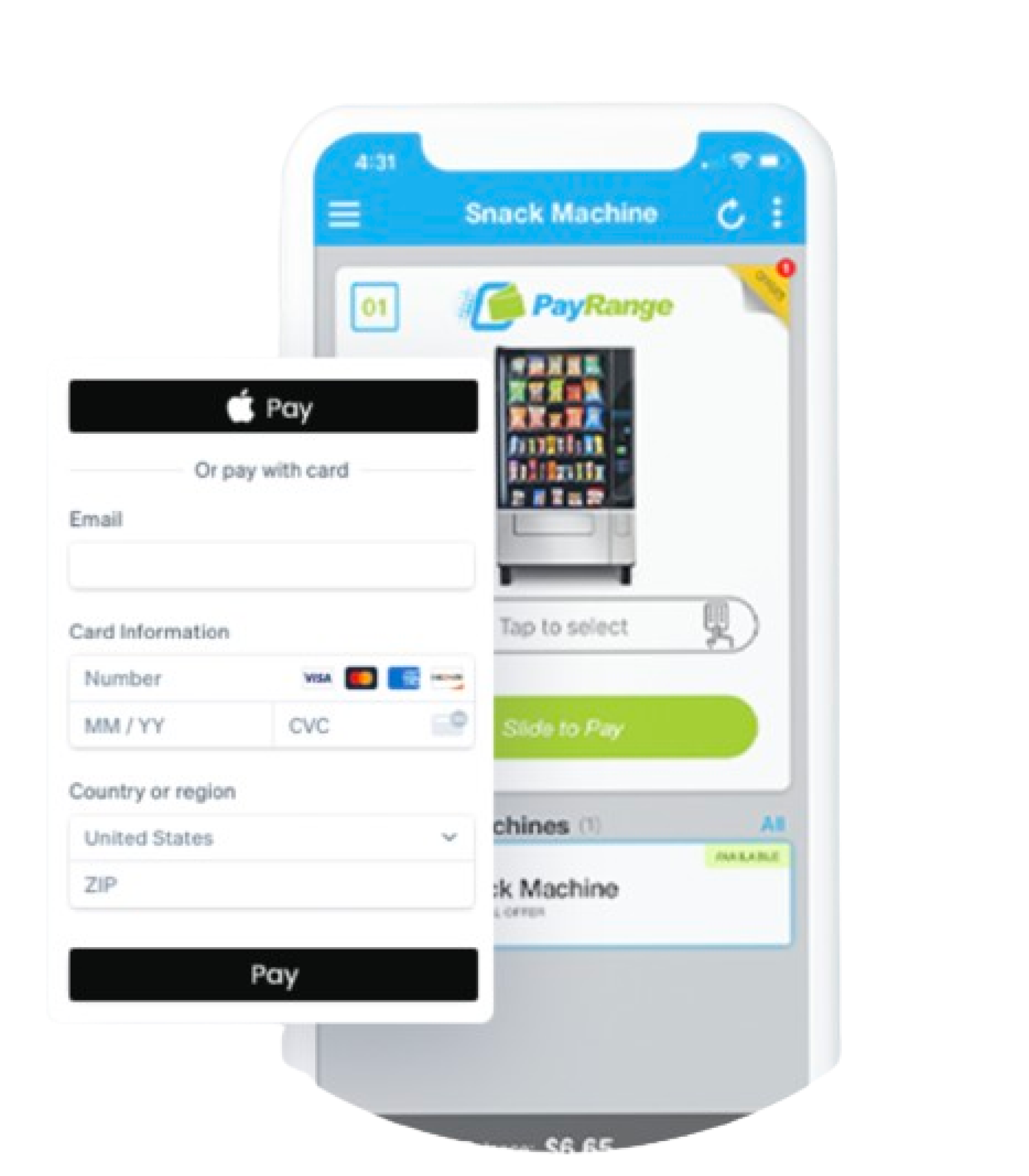payrange app mockup demo